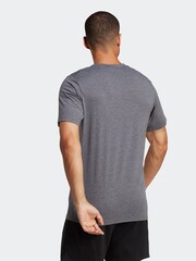 adidas Grey 100% Cotton Train Essentials Feelready Training T-Shirt - Image 2 of 7