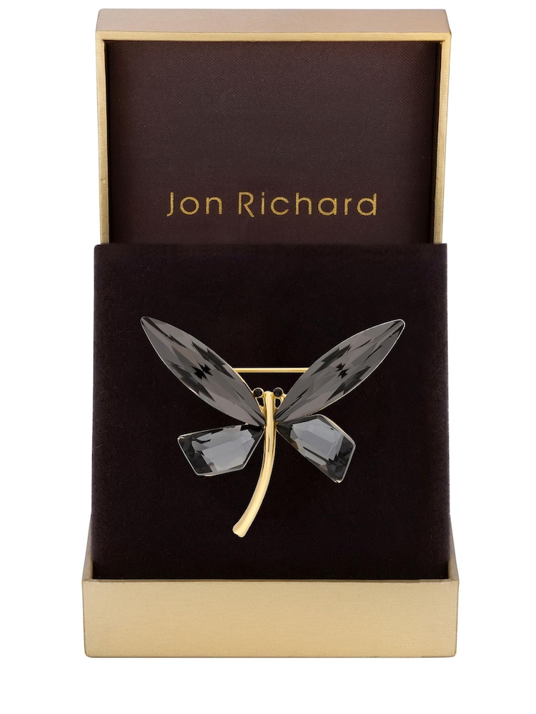 Mood Gold Tone Dragonfly Brooch - Gift Boxed - Image 1 of 3
