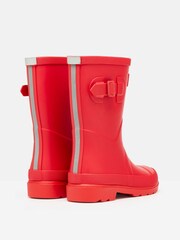 Joules Kids' Classic Red Adjustable Wellies - Image 3 of 6