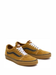 Vans Mens Leather Ward Trainers - Image 3 of 5