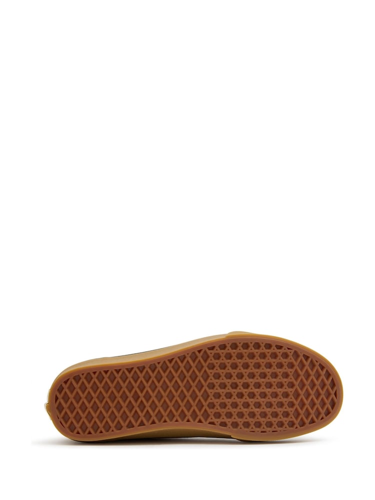 Vans Mens Leather Ward Trainers - Image 5 of 5