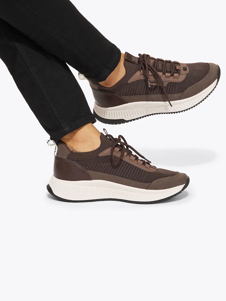 KG Kurt Geiger Brown Jasper Trainers - Image 2 of 5