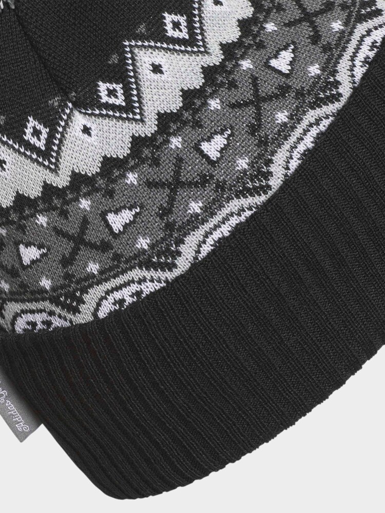 Adidas Golf Black Climawarm Palm Beach Hat - Image 4 of 4