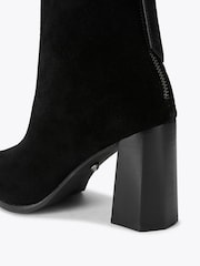 Kurt Geiger London Black Lilly Suede Ankle Boots - Image 5 of 5