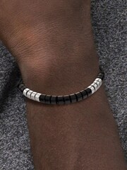 Tommy Hilfiger Black Beads Bracelet - Image 2 of 3