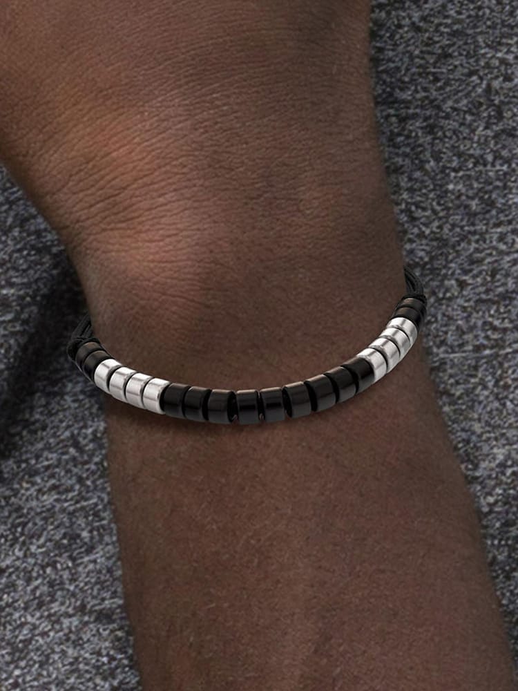 Tommy Hilfiger Black Beads Bracelet - Image 2 of 3