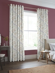 Laura Ashley Chalk Pink Wild Meadow Made to Measure 100% Cotton Curtains - Image 2 of 9