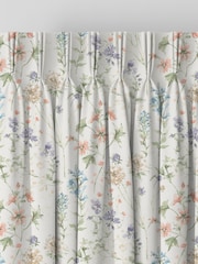 Laura Ashley Chalk Pink Wild Meadow Made to Measure 100% Cotton Curtains - Image 5 of 9