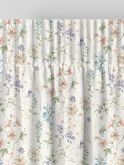 Laura Ashley Chalk Pink Wild Meadow Made to Measure 100% Cotton Curtains - Image 6 of 9