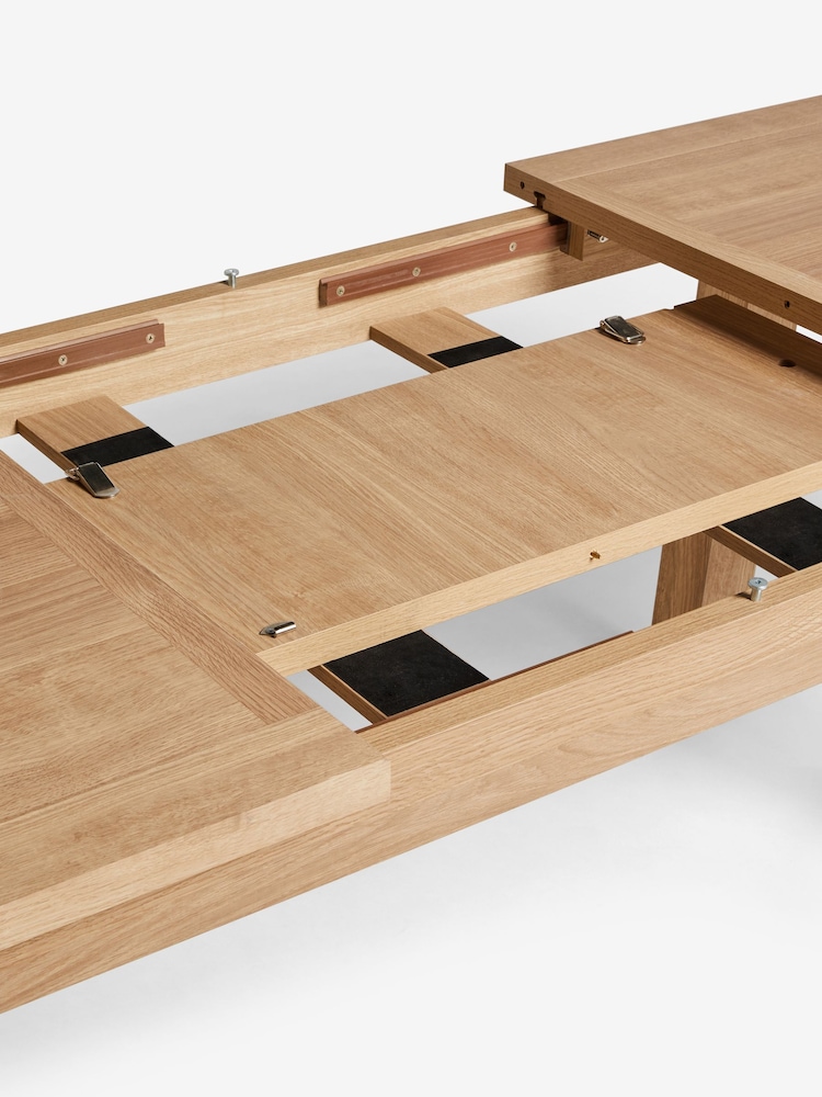 Natural Malvern Oak Effect Dining Table - Image 8 of 8
