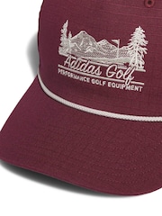adidas Golf Red Men’s Novelty Outdoor Hat - Image 3 of 4
