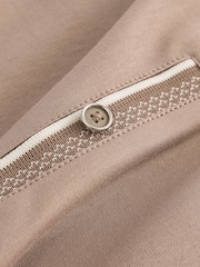 Neutral Short Sleeve Smart Collar Polo Shirt - Image 7 of 8
