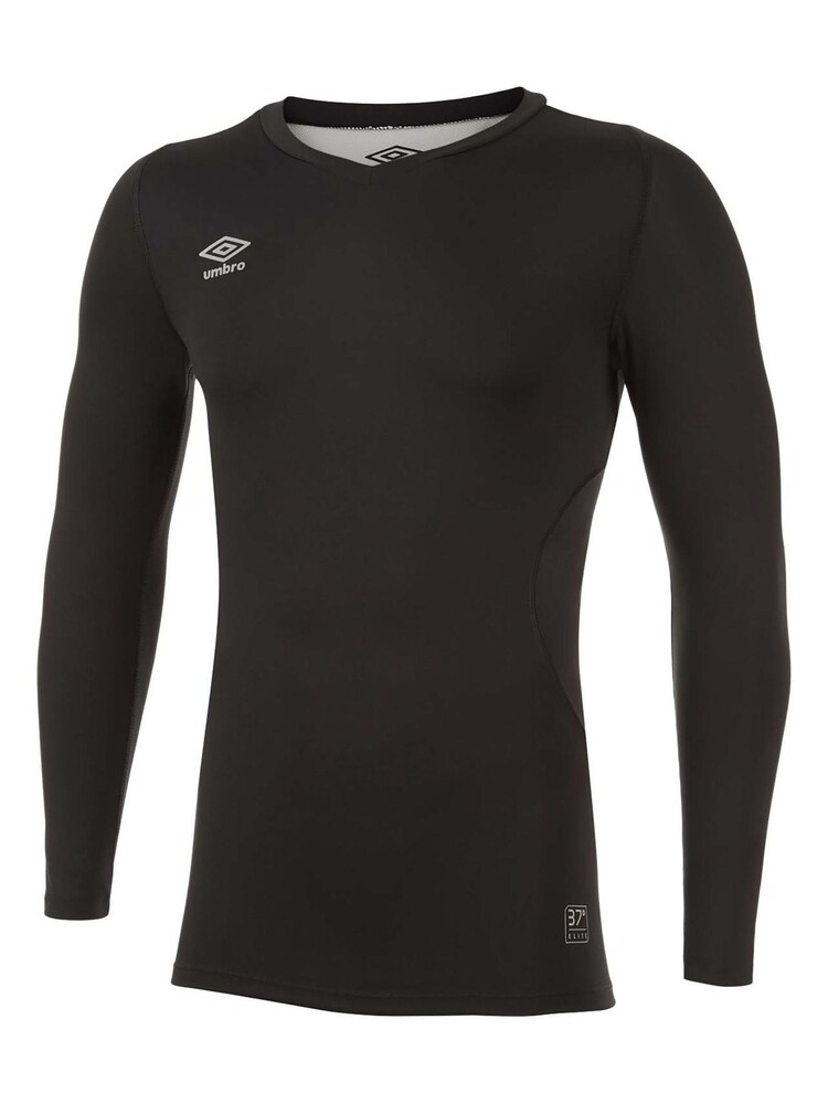 Umbro Red Elite V-Neck Long Sleeve Baselayer - Image 1 of 1