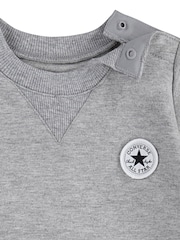Converse Grey Romper and Bootie Baby Set - Image 4 of 7