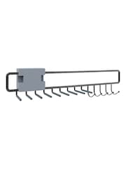 Wiemann Silver Wardrobe Internal Pull-out Tie and Belt Rack - Image 1 of 1