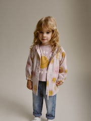 Pink Sun Shower Resistant Printed Cagoule (3mths-7yrs) - Image 1 of 8