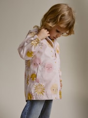 Pink Sun Shower Resistant Printed Cagoule (3mths-7yrs) - Image 2 of 8