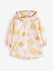 Pink Sun Shower Resistant Printed Cagoule (3mths-7yrs) - Image 5 of 8