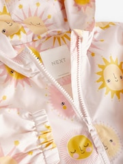 Pink Sun Shower Resistant Printed Cagoule (3mths-7yrs) - Image 7 of 8