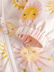 Pink Sun Shower Resistant Printed Cagoule (3mths-7yrs) - Image 8 of 8