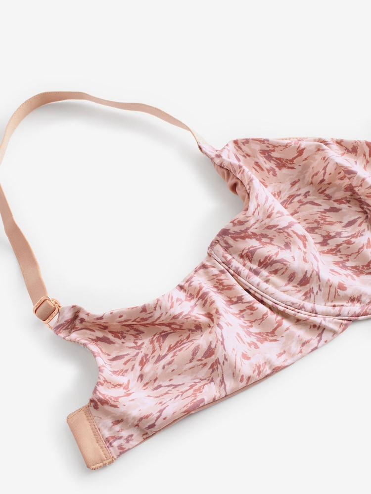 Neutral Print DD+ Minimiser Full Cup Bra - Image 6 of 6