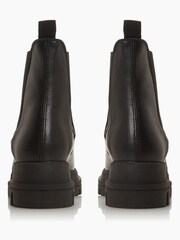 Dune London Black Provense Chunky Outsole Chelsea Boots - Image 4 of 5