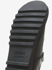 Kickers Black Leather Infant Leather T-Bar School Shoes - Image 7 of 7