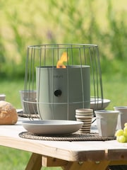 Pacific Green Garden Cosiscoop Basket Fire Pit Lantern - Image 1 of 4