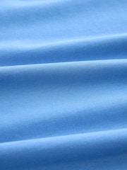 Blue Regular Fit Short Sleeve Jersey Polo Shirts 5 Pack - Image 17 of 17