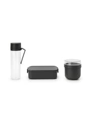 Brabantia Set of 3 Grey Make & Take Breakfast & Lunch Set - Image 5 of 8
