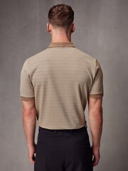 Neutral Regular Fit Smart Zip-Neck Polo Shirt - Image 3 of 7