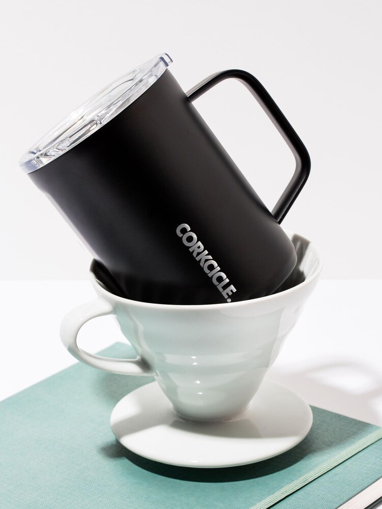 Corkcicle Black Insulated Travel Mug - Image 1 of 3 Corkcicle Black Insulated Travel Mug - Image 1 of 3