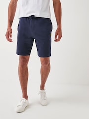 Lyle & Scott Navy Cotton Jersey Shorts - Image 1 of 11