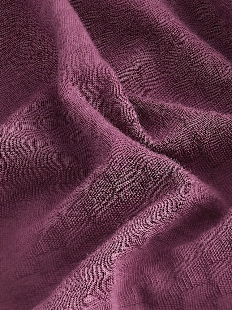 Pink Signature Modal Cuban Collar Polo Shirt - Image 8 of 8