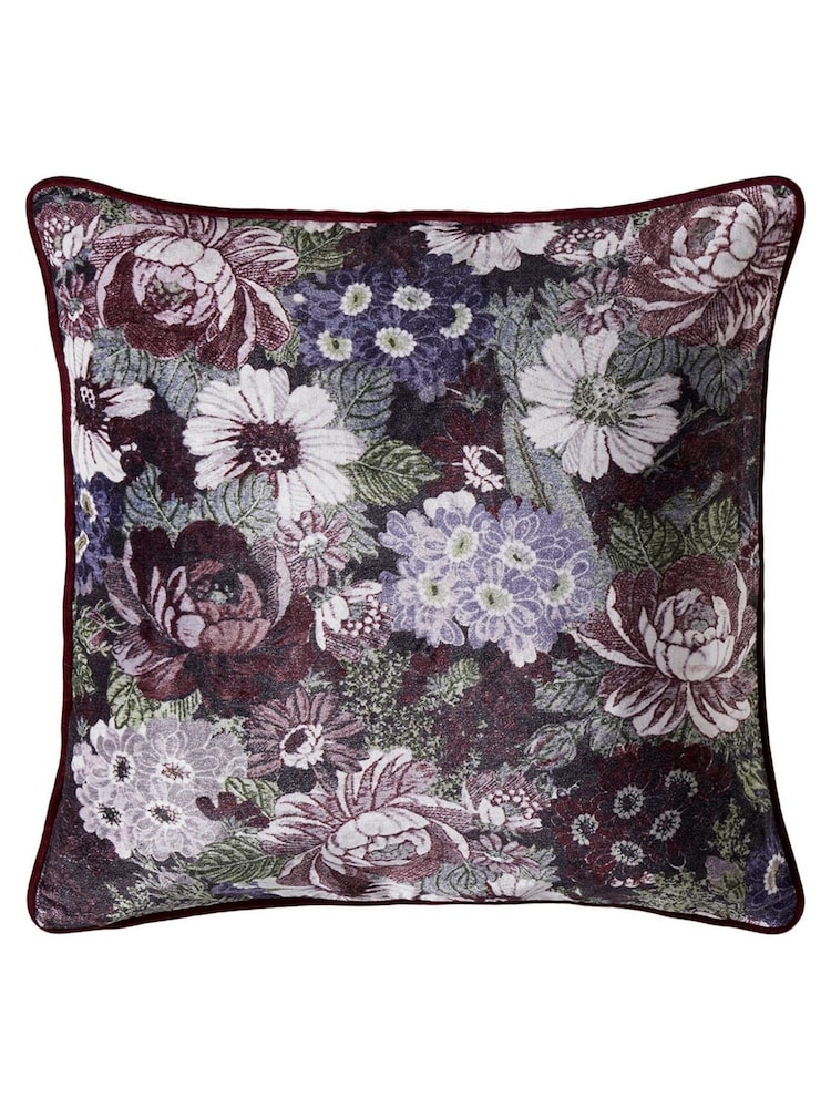 Laura Ashley Blackberry Purple Honnington Cushion - Image 2 of 3