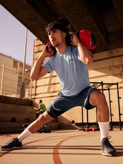 Under Armour Grey/White Vanish Shorts - Image 4 of 8