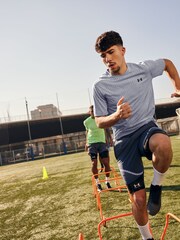 Under Armour Grey/White Vanish Shorts - Image 5 of 8