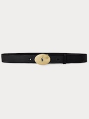 Polo Ralph Lauren Black Oval Buckle Belt - Image 1 of 1