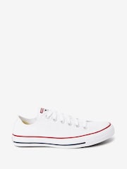 Blanc - Converse Chuck Taylor All Star Ox Trainers - Image 1 of 5