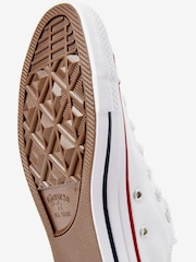 Blanc - Converse Chuck Taylor All Star Ox Trainers - Image 5 of 5