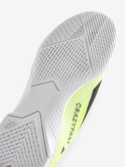 adidas Yellow Football X Crazyfast League Indoor Kids Boots - Image 4 of 5