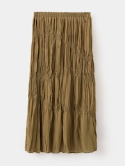 Mango Brown Maxi Boho Skirt - Image 4 of 6