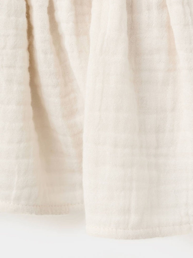 Mango Cream Strapless Blouse - Image 3 of 3