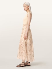 AllSaints White Zenia Dress - Image 6 of 7