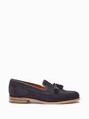 Navy Blue Loake For Next Suede Loafers - Image 2 of 5