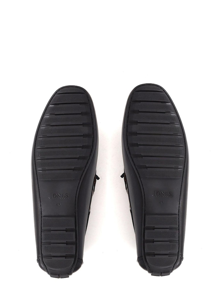 Jones Bootmaker Percival Casual Black Moccasins - Image 5 of 5