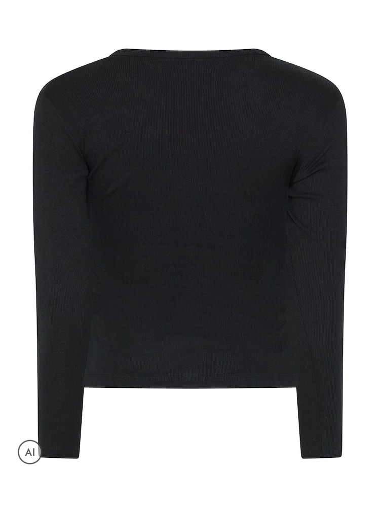 PixieGirl Petite Ribbed Cotton Tops 2 Pack - Bilde 10 av 10