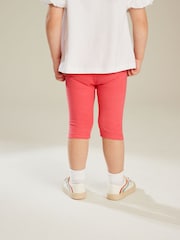 Bright Pink Cropped Leggings (3mths-7yrs) - Image 4 of 7