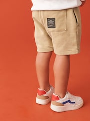 Ecru Off White Oversized 100% Cotton Sweatshirt and Shorts Set (3mths-7yrs) - Image 5 of 9