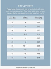 Gap Light Wash Pull Over Medium Wash High Waisted UltraSoft Easy Barrel Jeans - Image 7 of 7